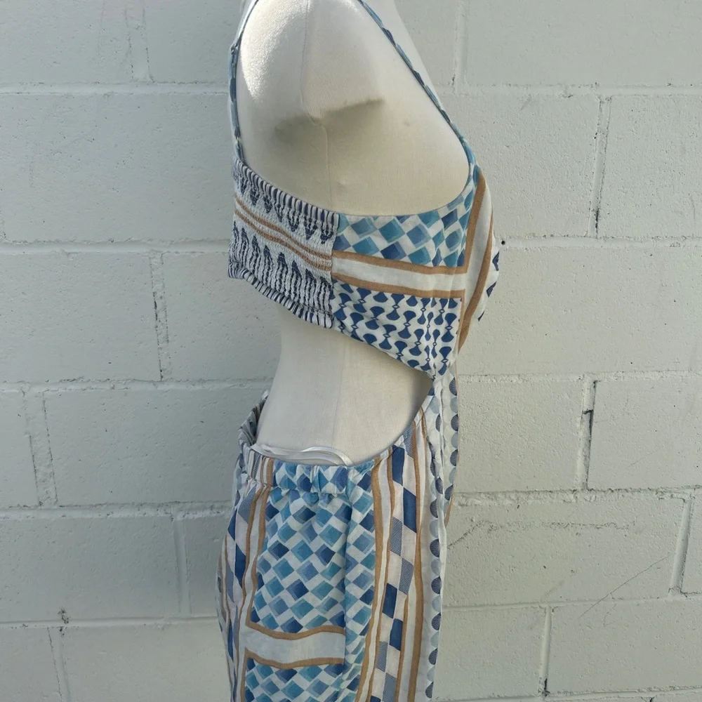 Stylish size Large Anthropologie Patterned Romper - Picture 4 of 5